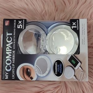 AS SEEN ON TV!! Brand New NuBRILLIANCE MY COMPACT LIGHT-UP MIRROR